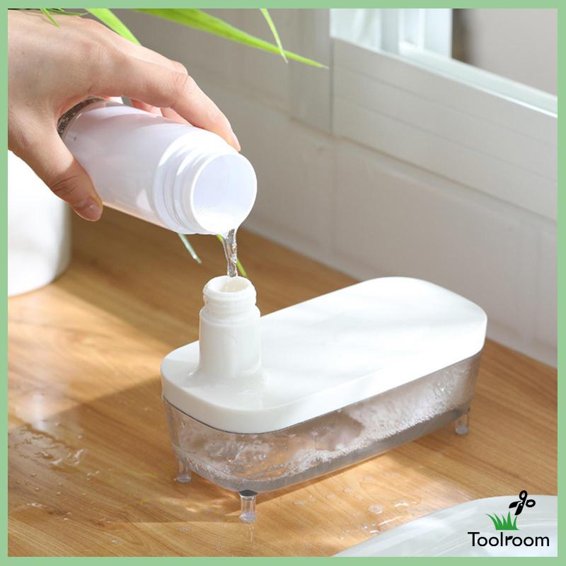 Bình Đựng Xà Phòng Dạng Lỏng Có Vòi Nhấn Tiện Dụng Cho Nhà Tắm