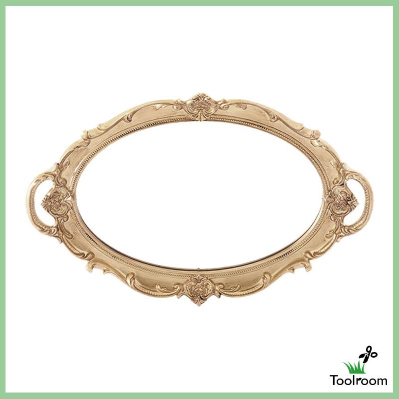 Khay Đựng Nước Hoa / Nước Hoa Tráng Gương Phong Cách Vanity Cổ Điển Dùng Trang Trí Phòng Tắm / Tiệc Cưới