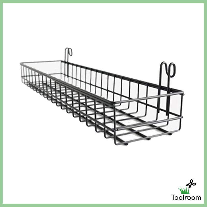 Giỏ Lưới Kim Loại Treo Tường Kích Thước 40x10x5cm
