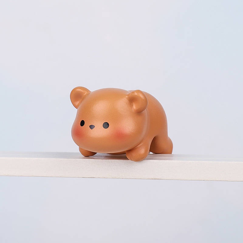 Lying Small Animal Mini Cute Screen Center Console Decoration Cute High-End Car Decoration 2023 New fDHw