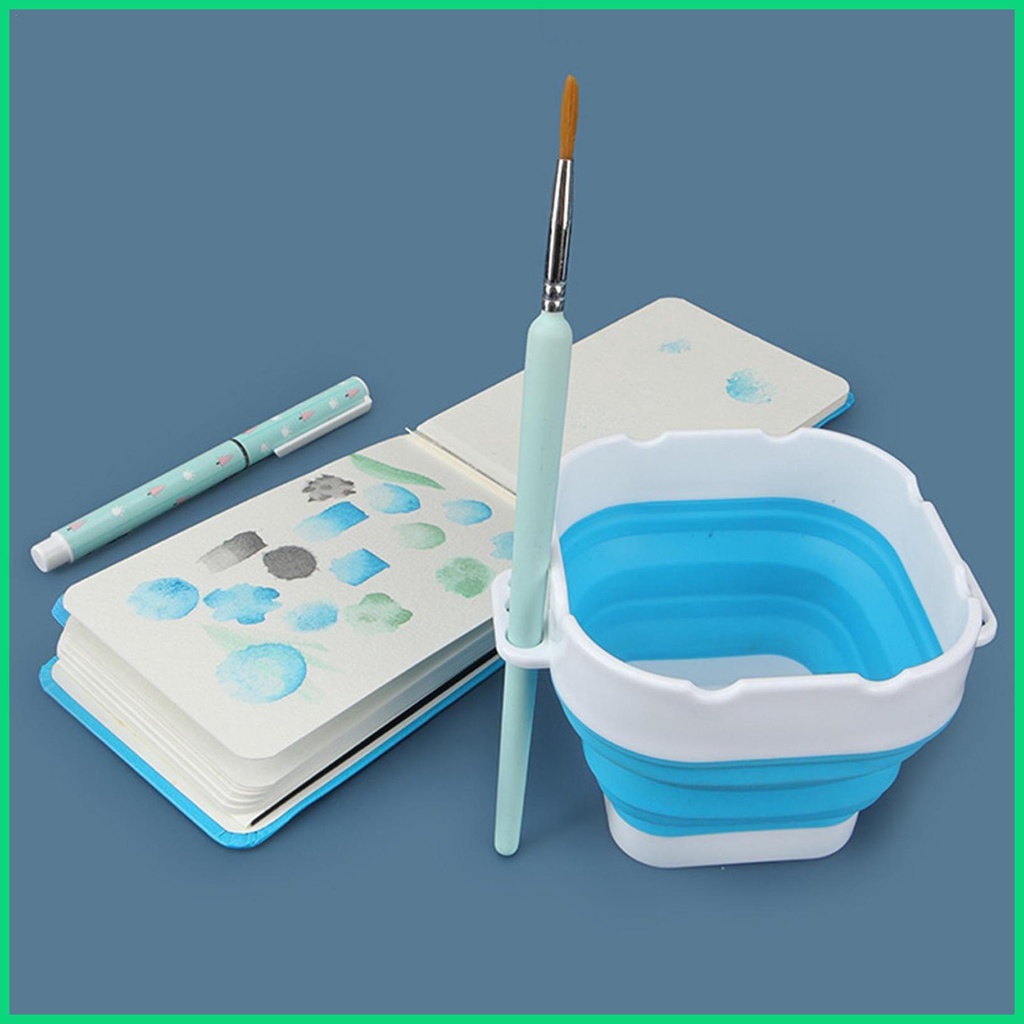 Xô Đựng Cọ Sơn 1.2L Có Giá Đỡ Có Thể Gấp Gọn Tiện Dụng