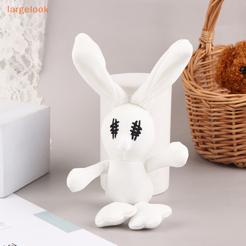 1 Móc Khóa Thỏ Nhồi Bông Hoạt Hình Đáng Yêu