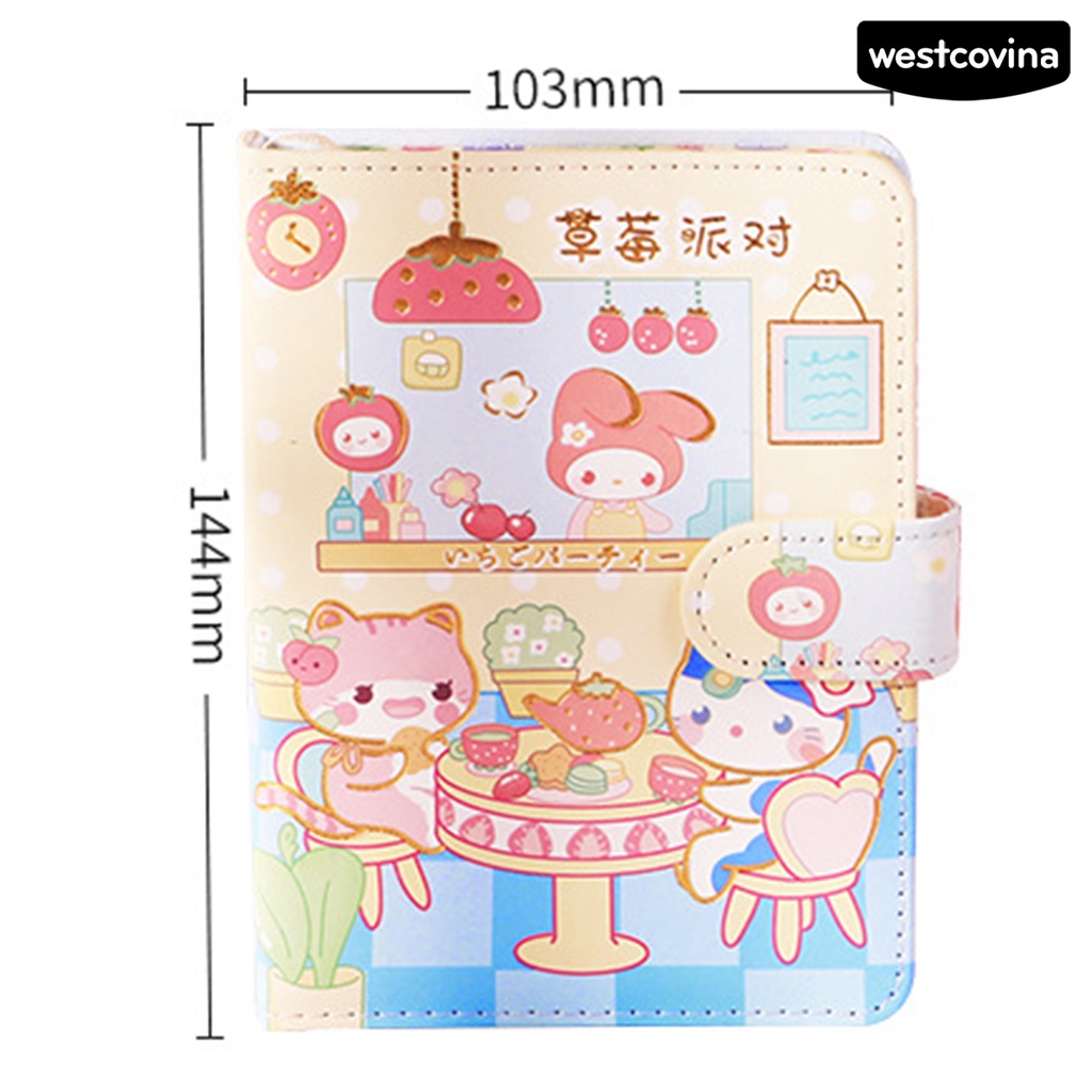 [WSTN] [WSTN]✎Bộ 128 Tờ Sách Agenda Chất Liệu Giả Da Mềm Mại