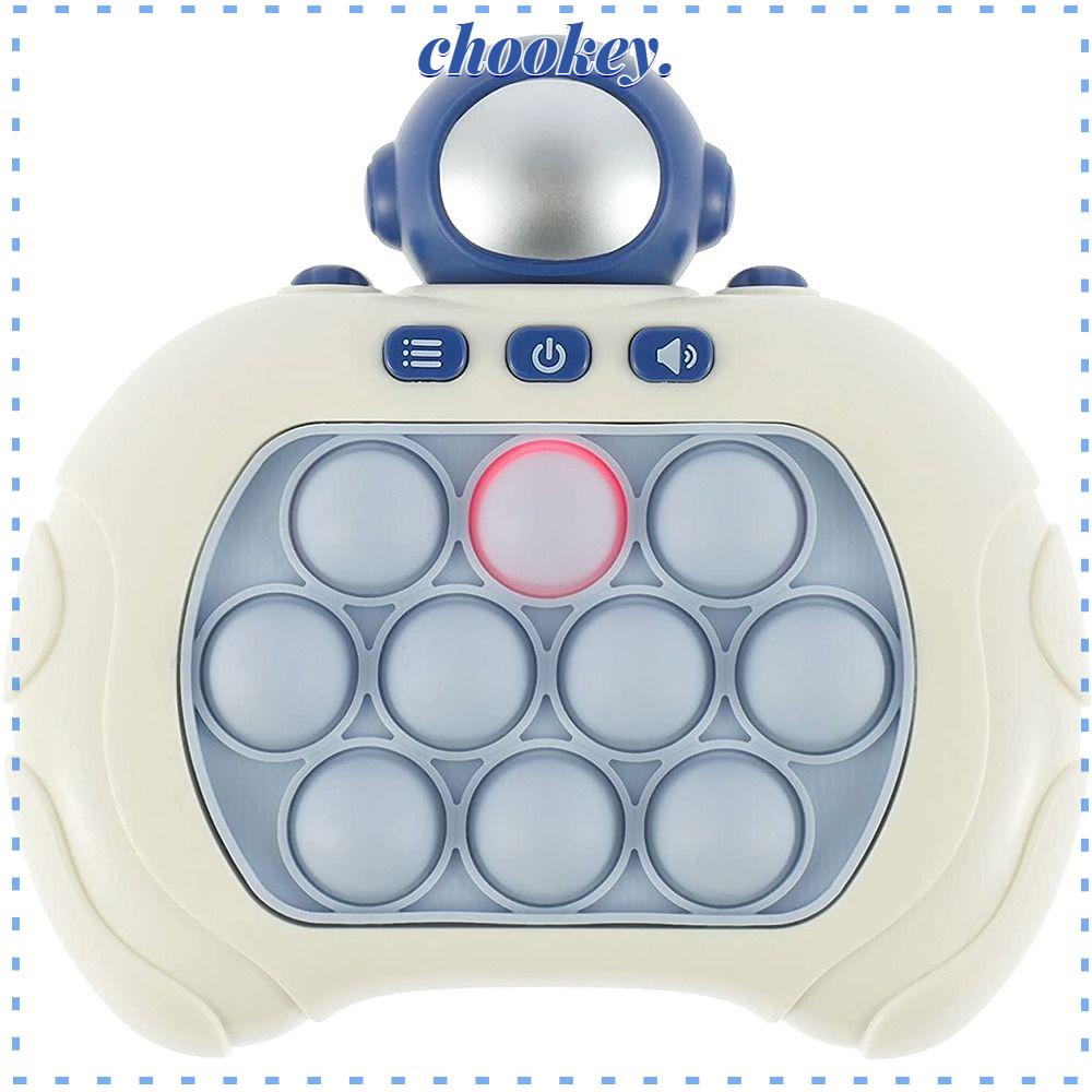 CHOOKEY Đồ Chơi Con Quay Hình Chú Gấu Điện Tử Có Đèn Vui Nhộn Cho Bé