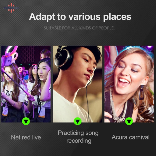 Tai Nghe vip Dài 3m Âm Thanh Siêu Trầm MP3 Có Dây Dùng Để Phát Sóng Trực Tiếp Karaoke