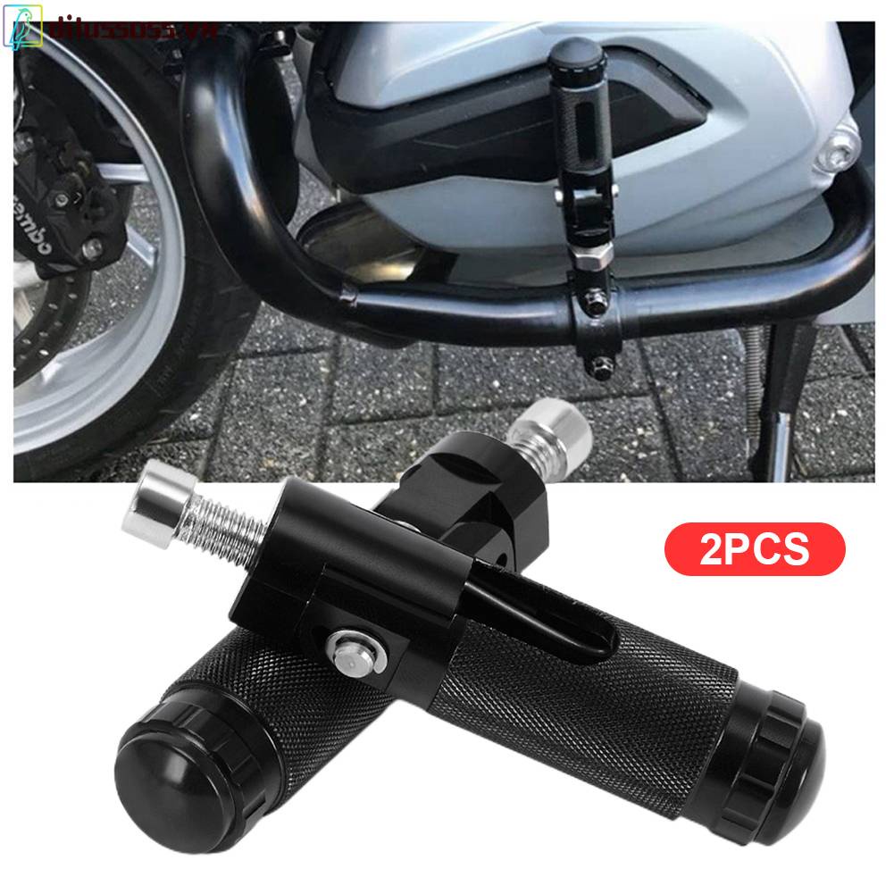 Bàn Đạp Để Chân Phía Sau Bằng Nhôm Chống Trượt Có Thể Gấp Gọn Cho Xe Mô Tô ATV UTV