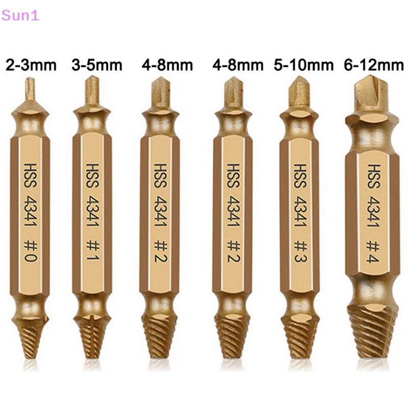 Set 4 / 6 Mũi Khoan Gỗ Bị Hỏng Sun1 >