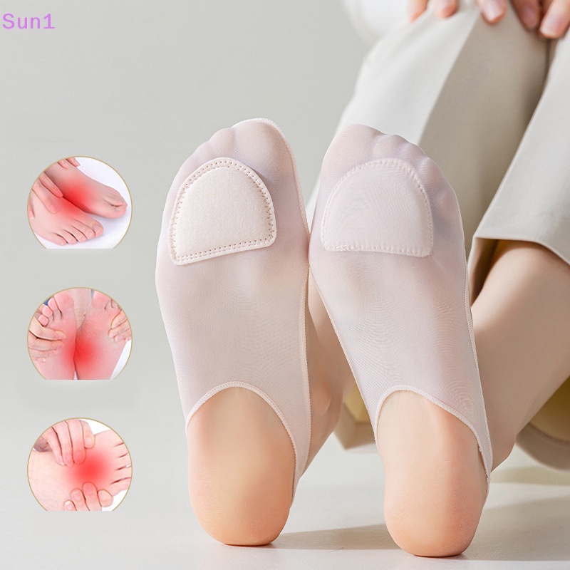 1 Đôi Vớ Thuyền Bằng Silicone Chống Trượt Thời Trang Mùa Hè Cho Nữ