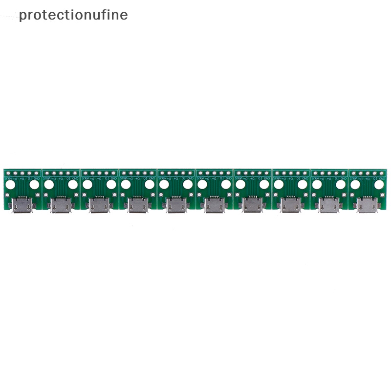 Set 10 Bảng Mạch Chuyển Đổi Cổng MICRO USB Sang DIP 5Pin PCB Chuyên Dụng