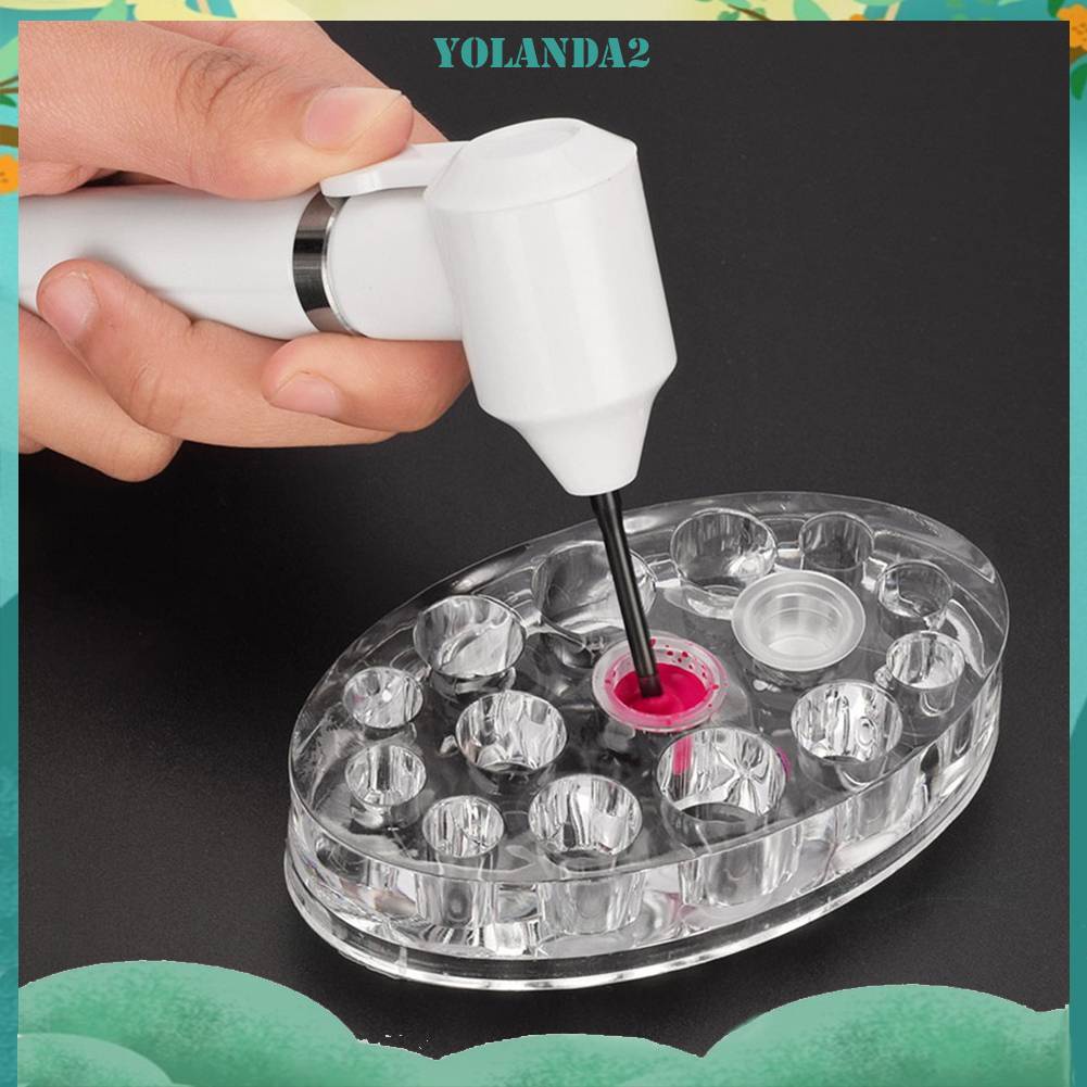 Máy Xay Mực Xăm Điện Tử Kèm 5 Que Màu Sắc