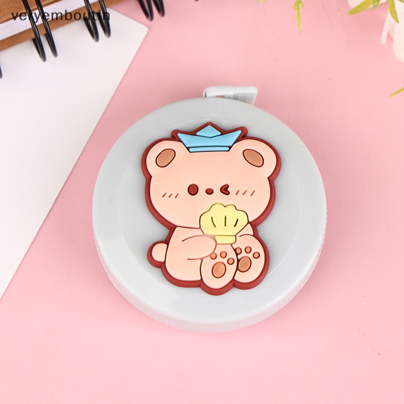 Thước Dây Đo Cơ Thể Mini Họa Tiết Hoạt Hình Màu Macaron Xinh Xắn