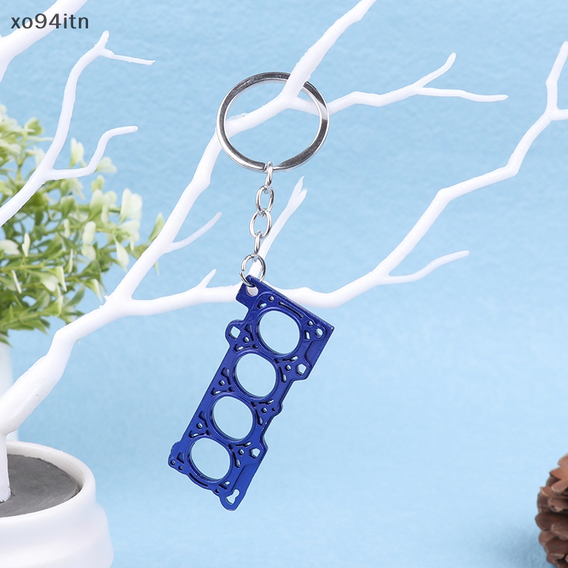 Móc Khóa Mô Hình Đầu Trụ Điều Chỉnh Động Cơ Xe Hơi F1 Racing Fan n DIY