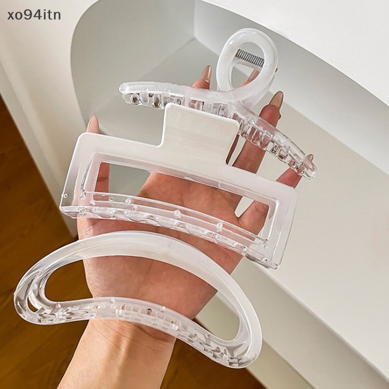 Kẹp Tóc Càng Cua Màu Gradient Phong Cách Hàn Quốc Thanh Lịch Thời Trang Cho Nữ