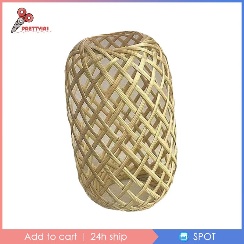 Vỏ Bọc Đèn Trần Bằng Tre Dệt Kiểu Cổ Điển Trang Trí Nội Thất