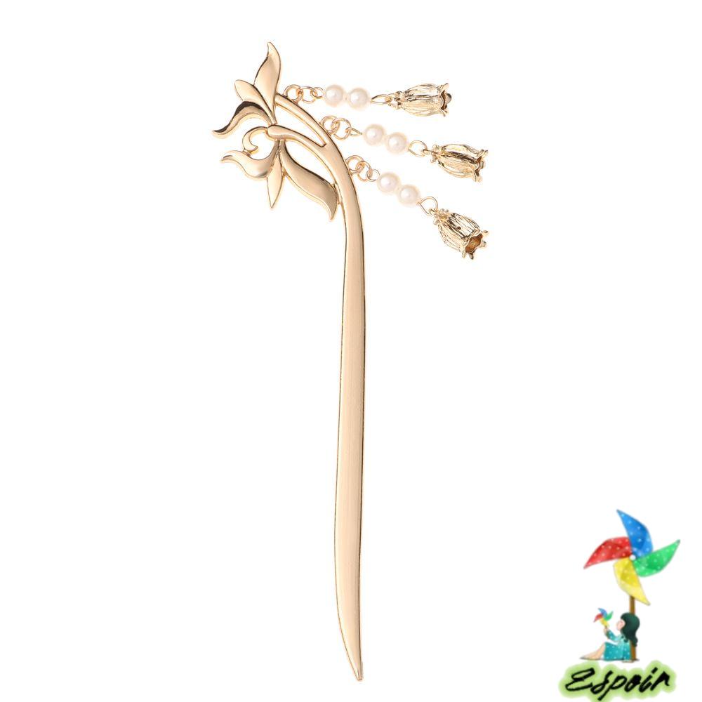 ESPO Trâm Cài Tóc Phối Tua Rua Phong Cách Cổ Điển Cho Nữ