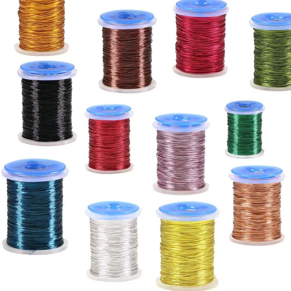 MALCOLM Cuộn Dây Đồng Phụ Kiện Câu Cá 0.2mm 26 yards