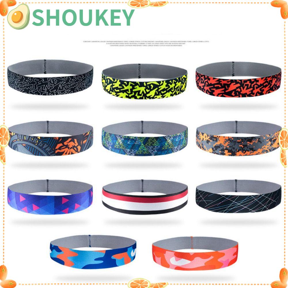 SHOUKEY Băng Đô Thể Thao Cotton Thấm Hút Mồ Hôi An Toàn Chất Lượng Cao Cho Nam Nữ