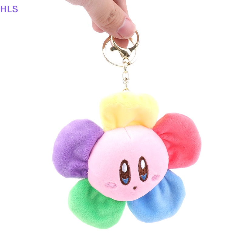 Móc Khóa Hình Hoa Hướng Dương Mặt Cười Nhồi Bông Nhiều Màu Dễ Thương