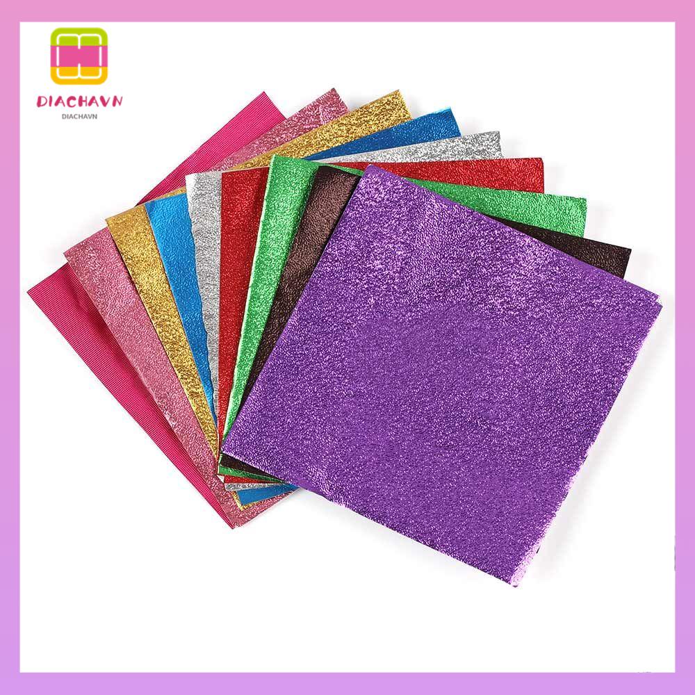 DIACHAVN Set 100 Lá Nhôm Nhiều Màu Sắc Dùng Trang Trí Bánh Kẹo DIY