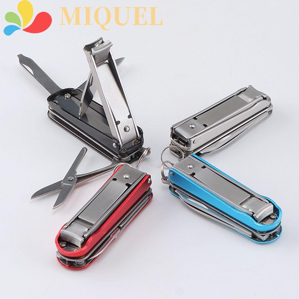 MIQUEL Bộ Dụng Cụ Cắt Móng Tay 5 Trong 1 Tiện Lợi Du Lịch