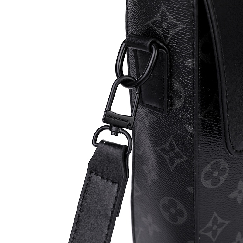 Túi Đeo Chéo Da Pu LV9273 Phong Cách Retro Sang Trọng Cho Nam Nữ