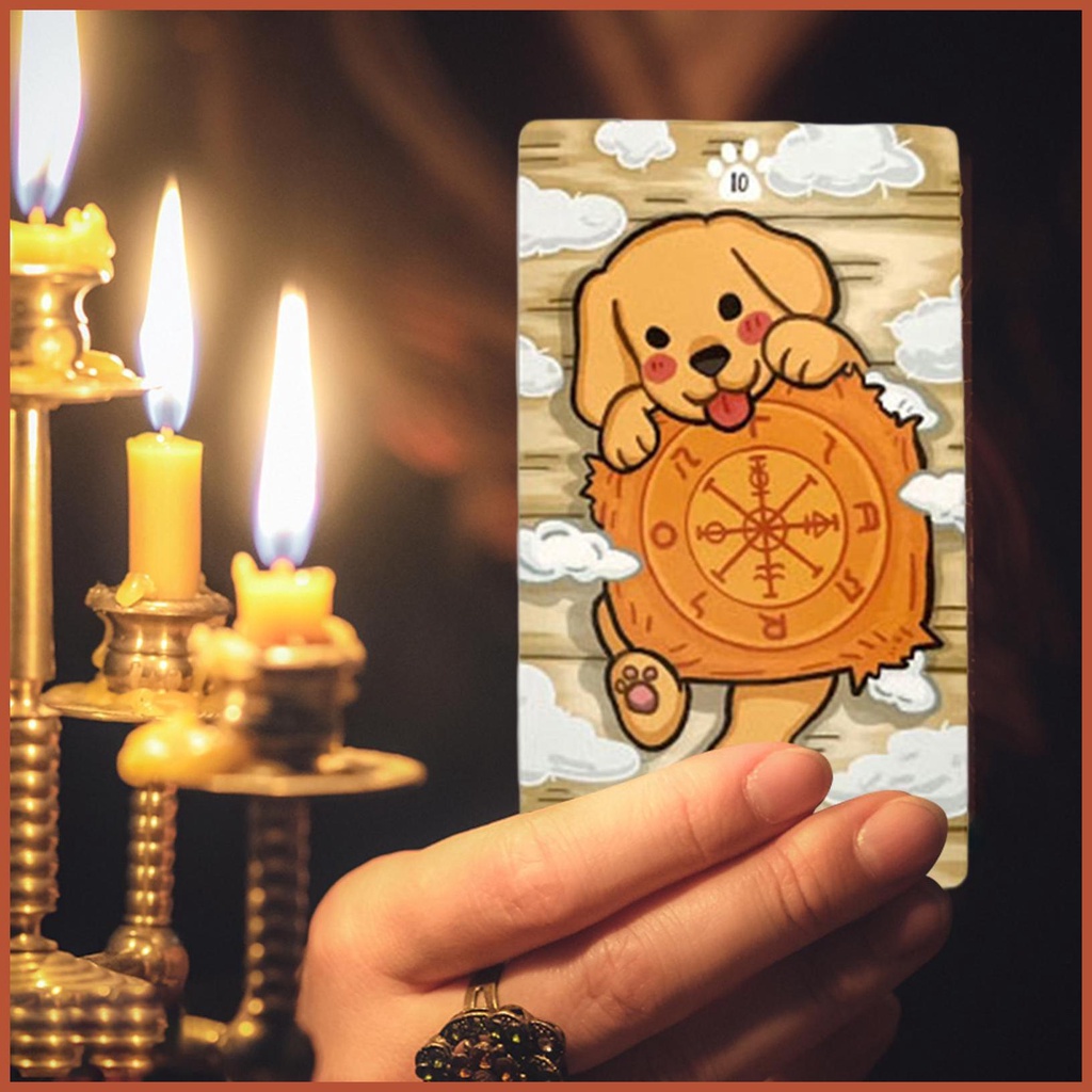 Bộ Bài Tarot bhsydvn Kích Thước Lớn 10.3 * 6cm