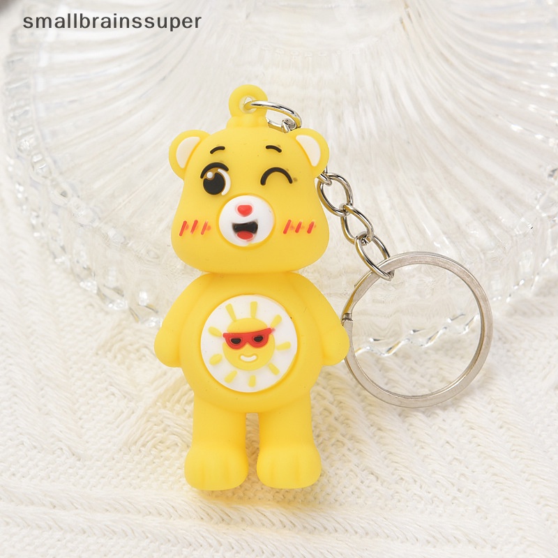 Móc Chìa Khóa Xe Hơi Hình Gấu Hoạt Hình Dễ Thương SBS