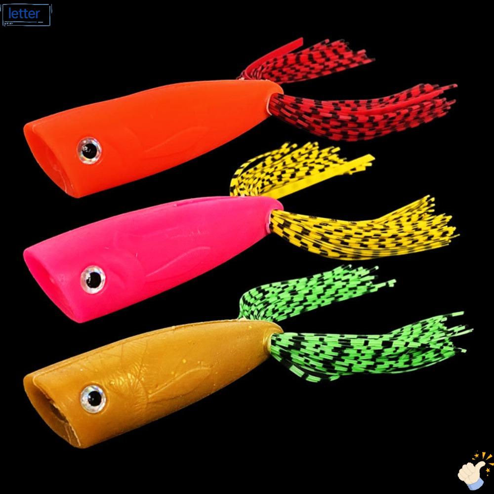 LET Mồi Câu Cá Giả Mềm Màu Sắc Tươi Sáng Có Thể Tái Sử Dụng 7cm / 15g