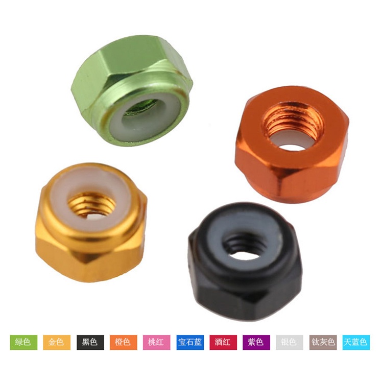 Đai Ốc Hợp Kim Nhôm Chống Rời M2M3M4M5M6M8