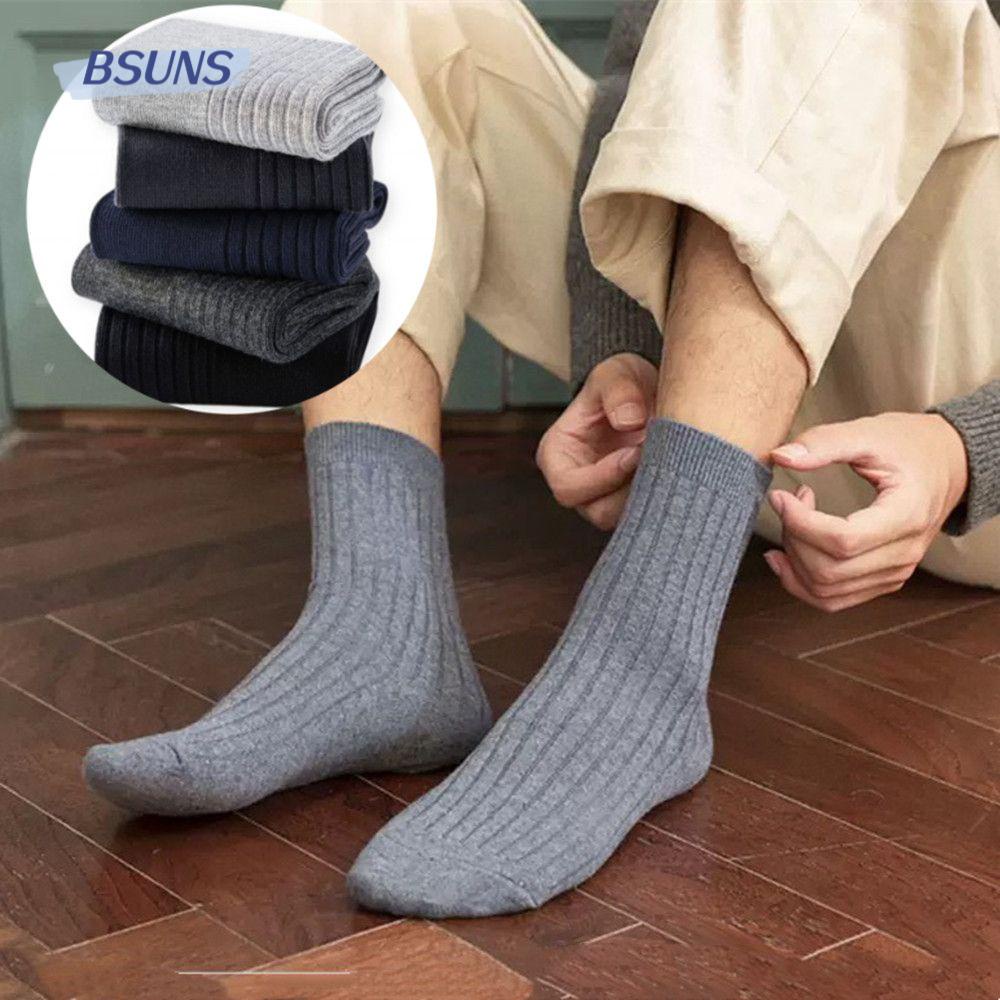 BSUNS Vớ Cotton Mềm Mại Thoải Mái Thời Trang Xuân Thu Cho Nam Và Nữ