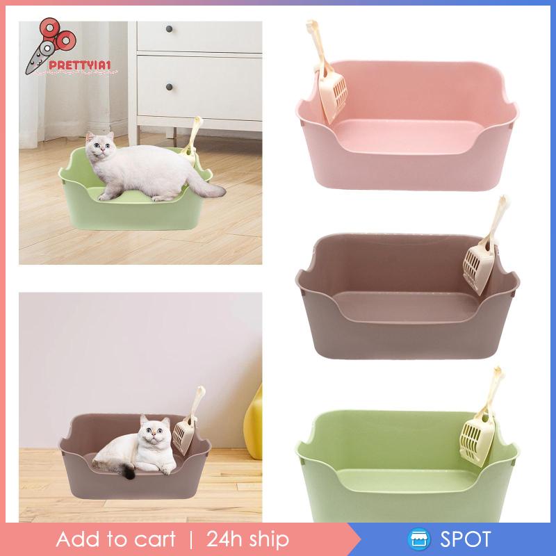 Hộp Nuôi Mèo Kèm Chảo Tiện Dụng