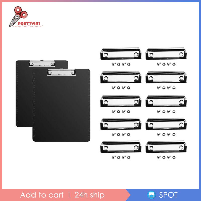 Set 10 Kẹp Giữ Tài Liệu 10cm Tiện Dụng Cho Văn Phòng