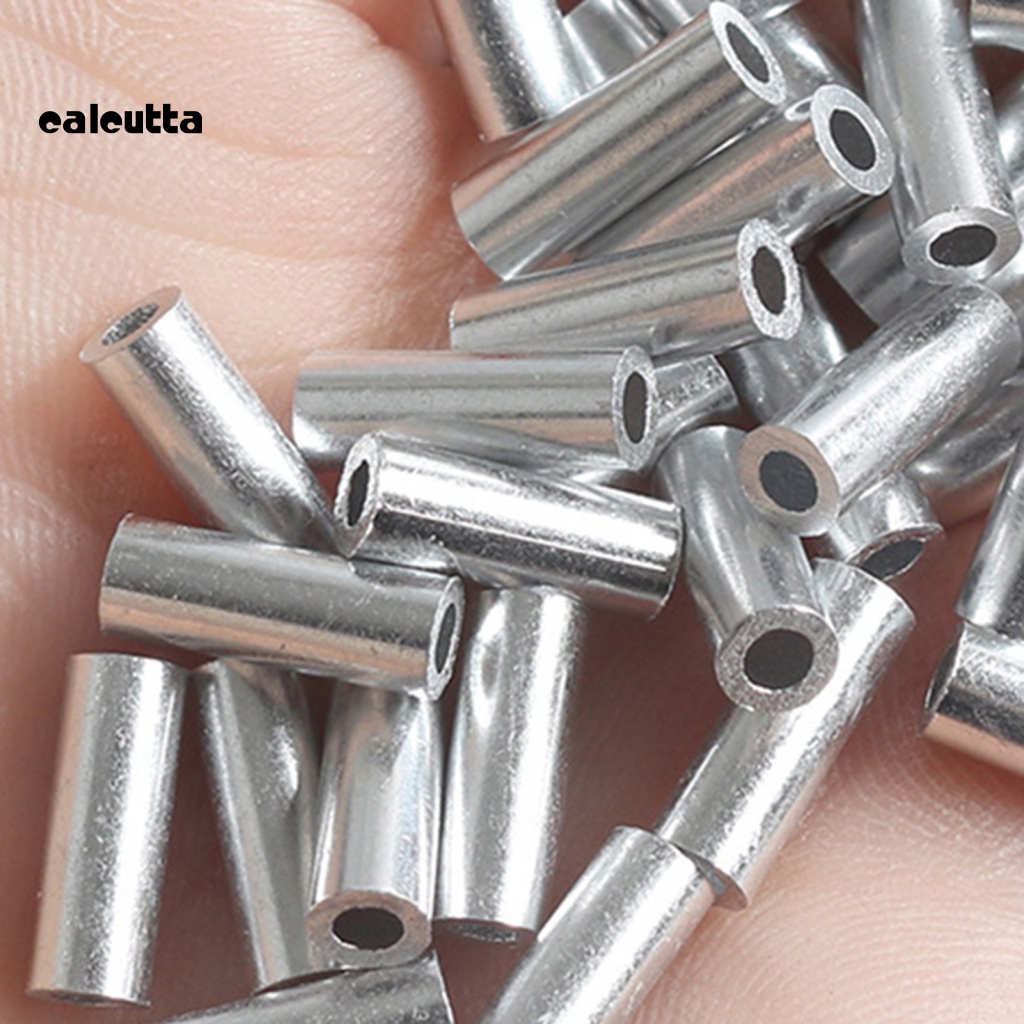 Bộ 50 Ống Nhôm Quấn Dây Câu Cá Chống Rỉ Sét Tiện Dụng