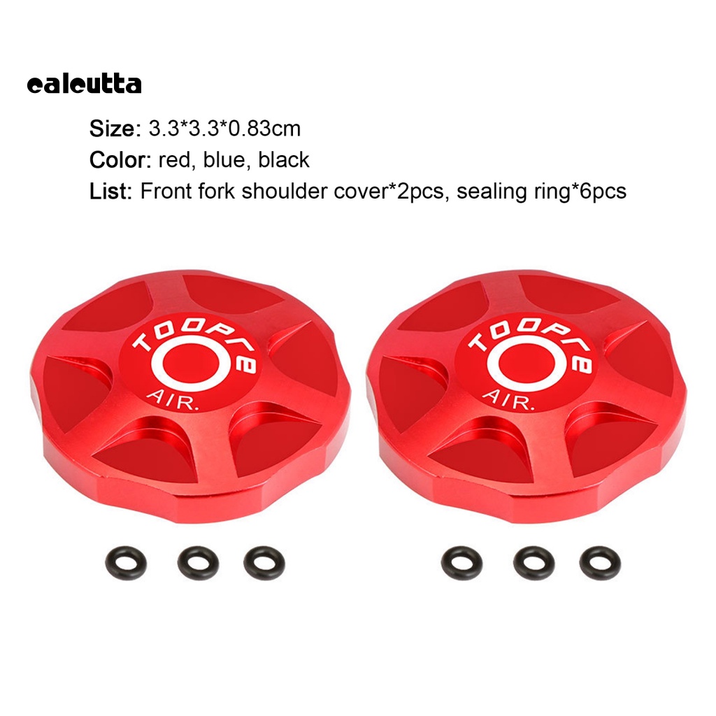 1 Bộ Nắp Bảo Vệ Phuộc Xe Đạp Leo Núi Chống Ăn Mòn Dễ Lắp Đặt