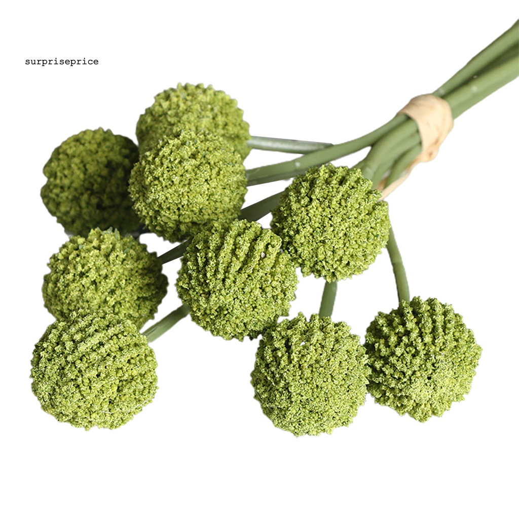 1 Bó Hoa Nhân Tạo Không Cần Khoan Lỗ Dùng Để Trang Trí Nhà