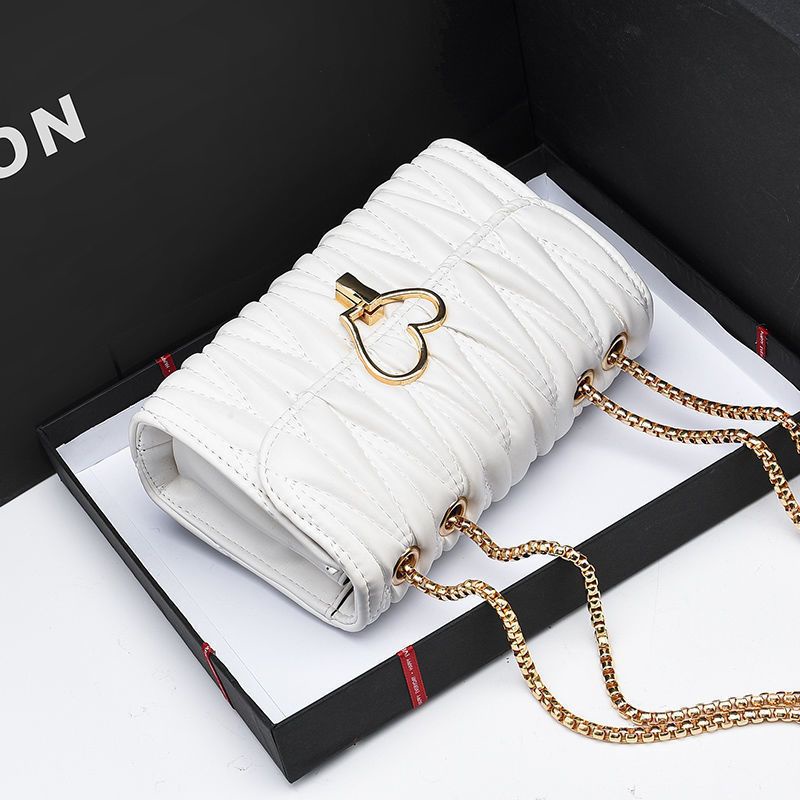 Túi Đeo Chéo Dây Xích Nhỏ Nhắn Phong Cách Hàn Quốc Thời Trang Cho Nữ