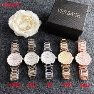 Đồng Hồ Nữ Versace Dây Da Thời Trang