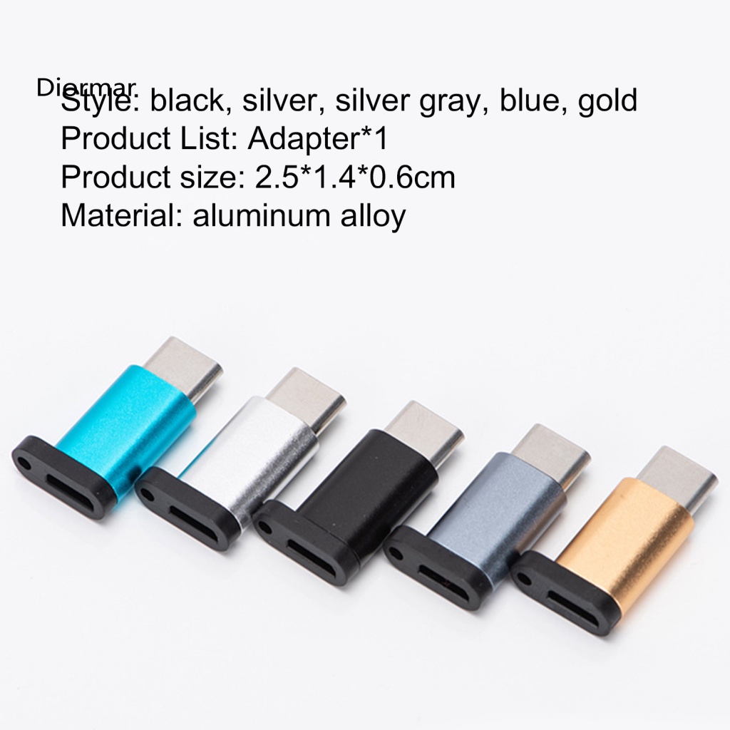 Bộ Chuyển Đổi Sạc Dữ Liệu Mini Type-c Sang Micro USB Cho Điện Thoại Di Động