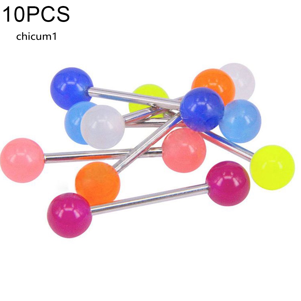 Set 10 Khuyên Rốn Dạ Quang Thời Trang Cá Tính