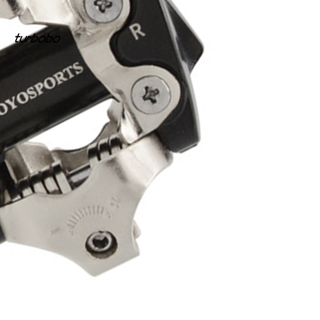 1 Bộ Bàn Đạp Tự Khóa Bằng Hợp Kim Nhôm Độ Bền Cao Chống Rỉ Sét Có Thể Điều Chỉnh Cho Xe Đạp Leo Núi