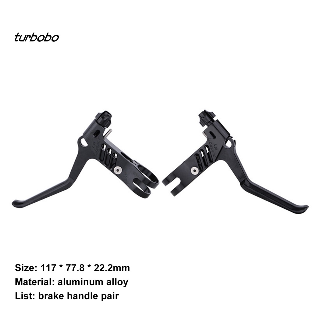 1 Cặp Tay Thắng Bằng Hợp Kim Nhôm Siêu Bền Thiết Kế Đục Lỗ Tiện Dụng Cho Xe Đạp