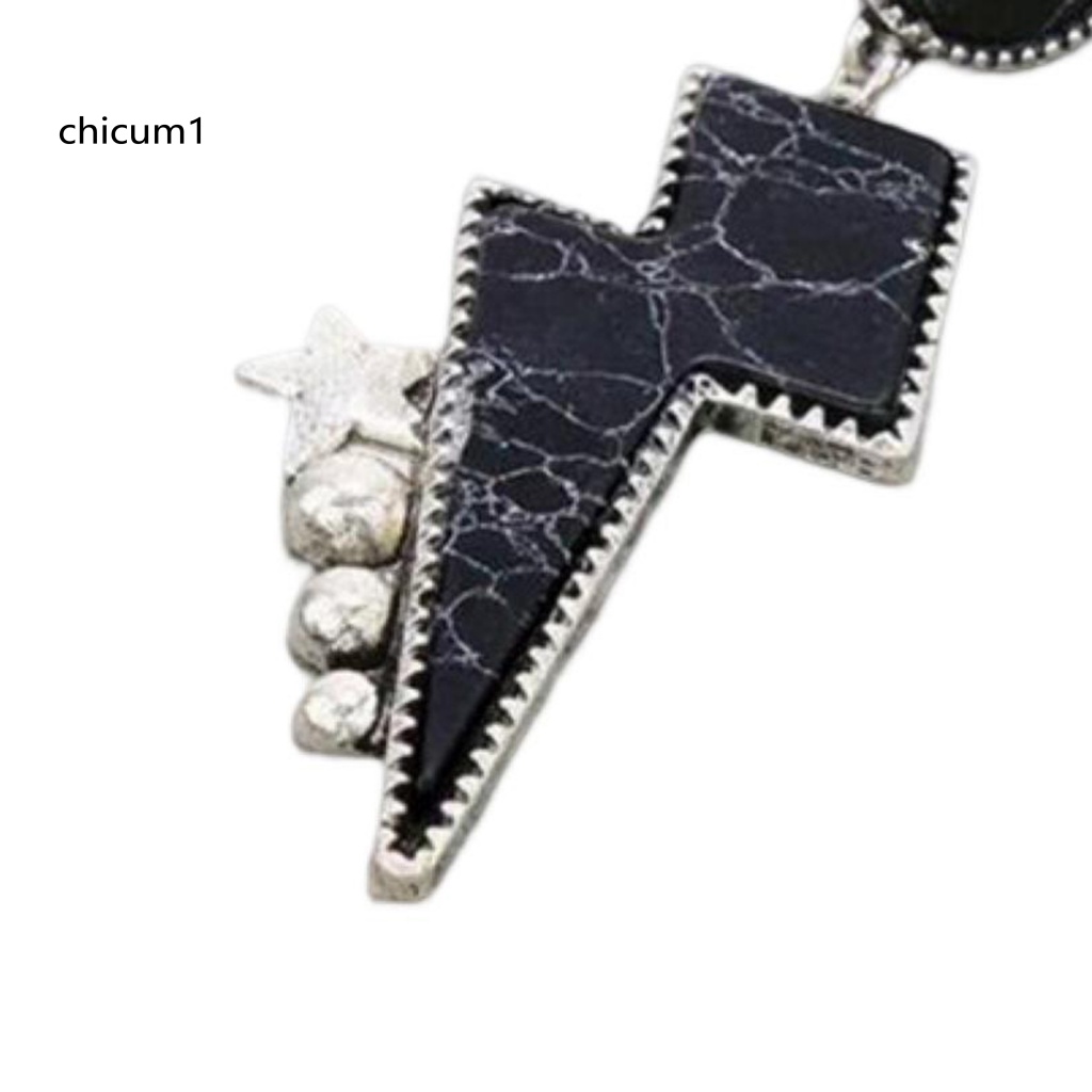 1 Cặp Bông Tai Xỏ Lỗ Họa Tiết Hình Học Phong Cách Bohemian Thời Trang Cho Nữ