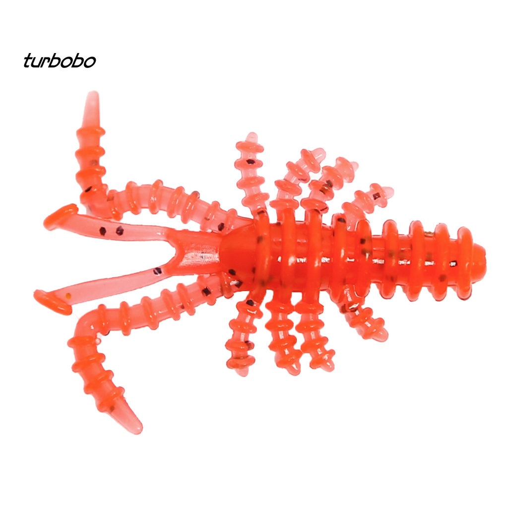 20 Mồi Tôm Giả Câu Cá Bằng Nhựa PVC Linh Hoạt Tái Sử Dụng Được