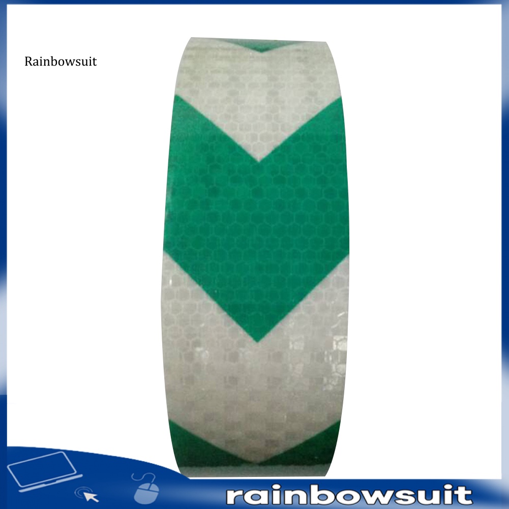 Miếng Dán Phản Quang Cảnh Báo An Toàn Hình Mũi Tên Cho Xe Tải