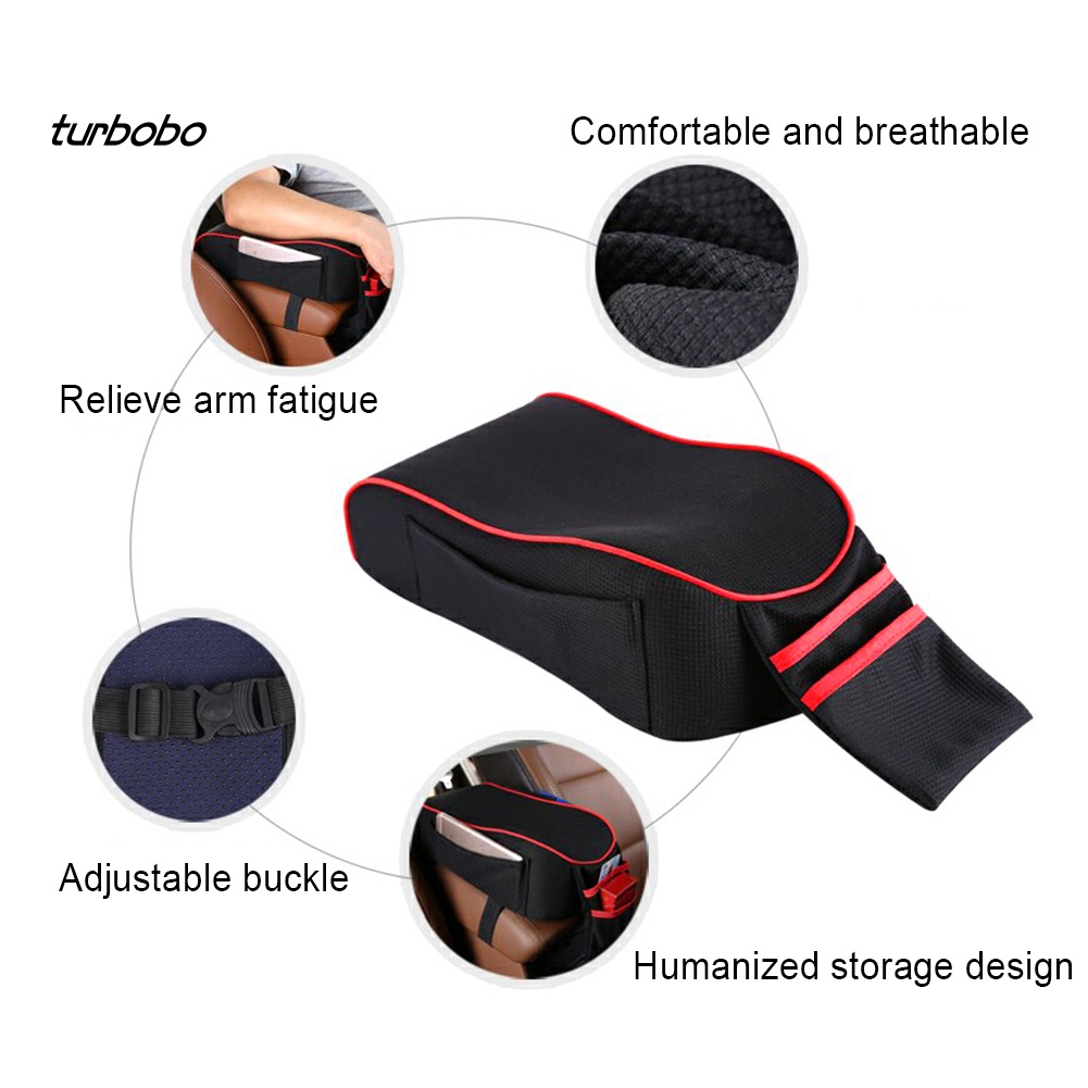 Vỏ Bọc Hộp Tỳ Tay Kèm Túi Đựng Tiện Dụng Cho Xe Hơi