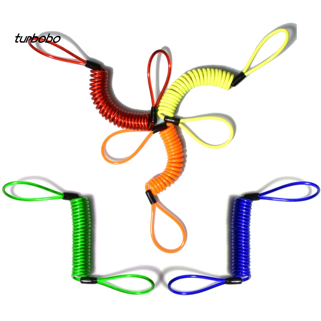 Dây Khóa Đĩa Phanh Cảnh Báo Bằng Thép Co Giãn Chống Mòn Chống Ăn Mòn Màu Sắc Tươi Sáng Cho Xe Máy