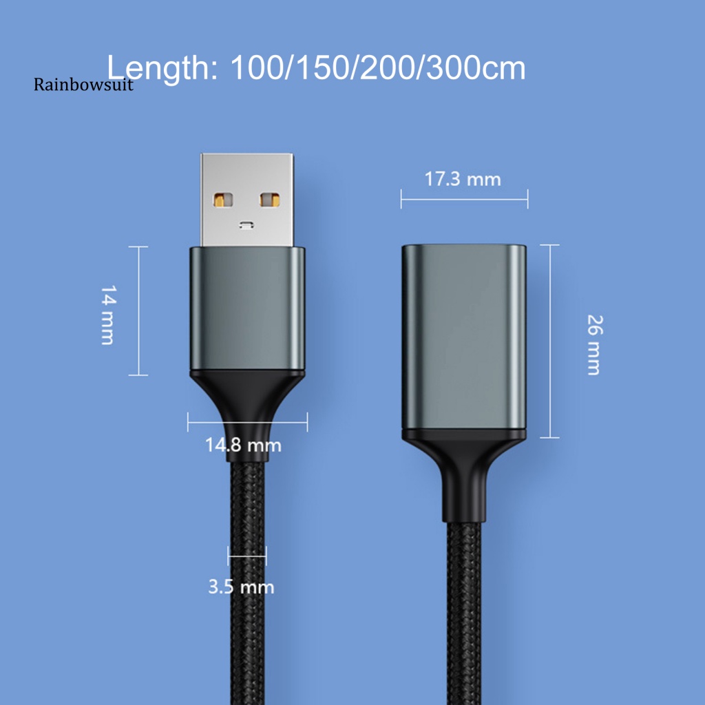 Dây Cáp Truyền Dữ Liệu Tốc Độ Cao USB Male Sang Female