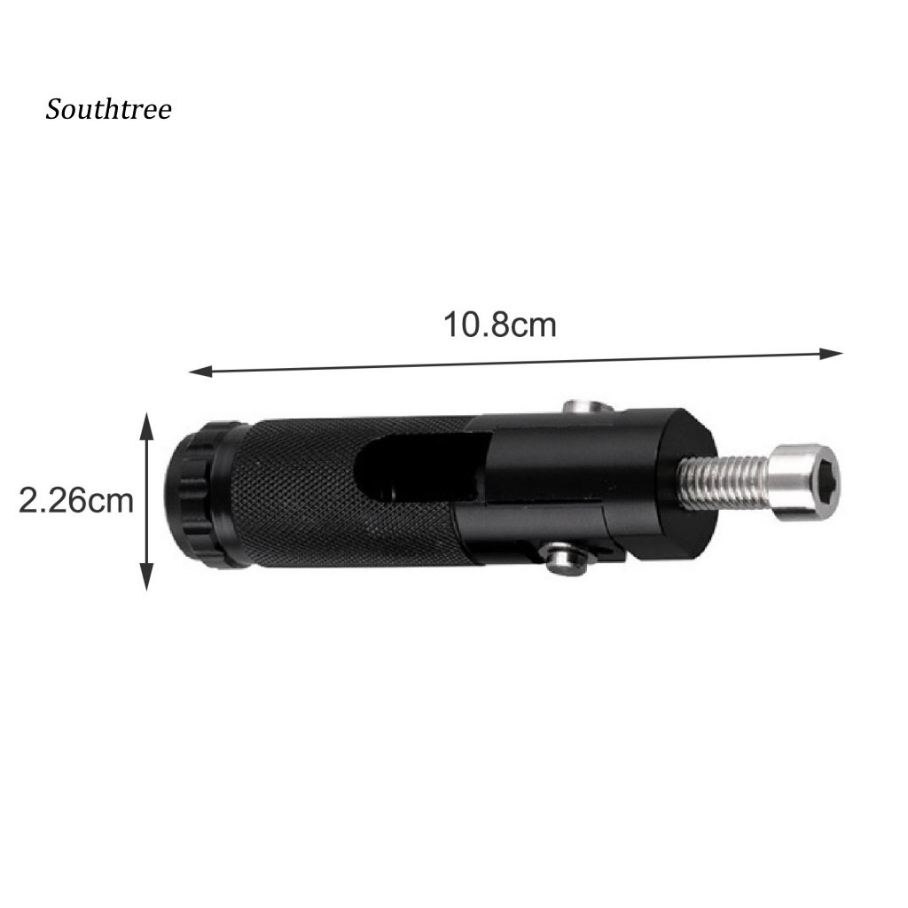 Bộ 2 Bàn Đạp Hợp Kim Nhôm Hình Chữ I Gấp Gọn Được Kích Thước 8mm Dành Cho Xe Mô Tô / Xe Đạp