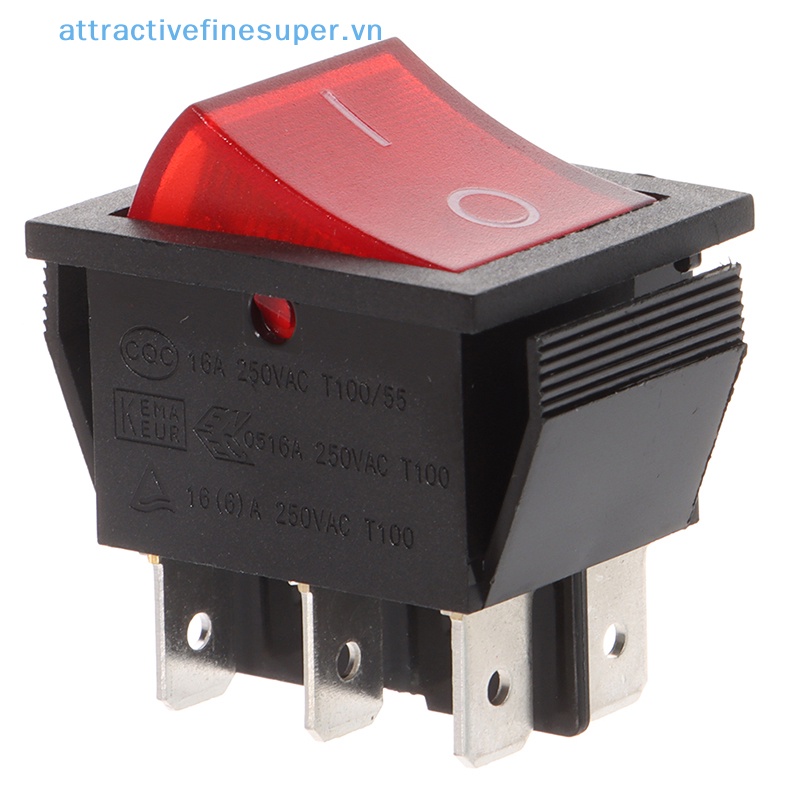 Công Tắc Bật / Tắt AFS RK1-01 16A 250V 4Pin 6Pin KCD4-201n