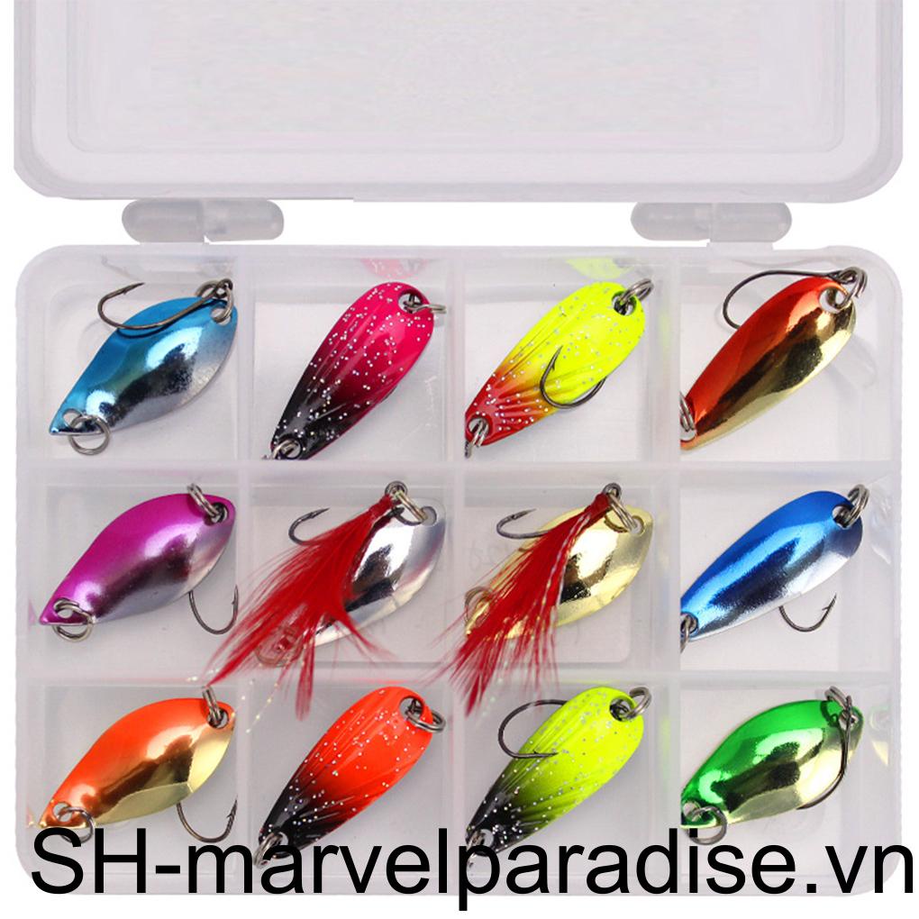 Mồi Câu Cá Nhân Tạo Thiết Kế Nhỏ Gọn Kèm Hộp Đựng Tiện Dụng